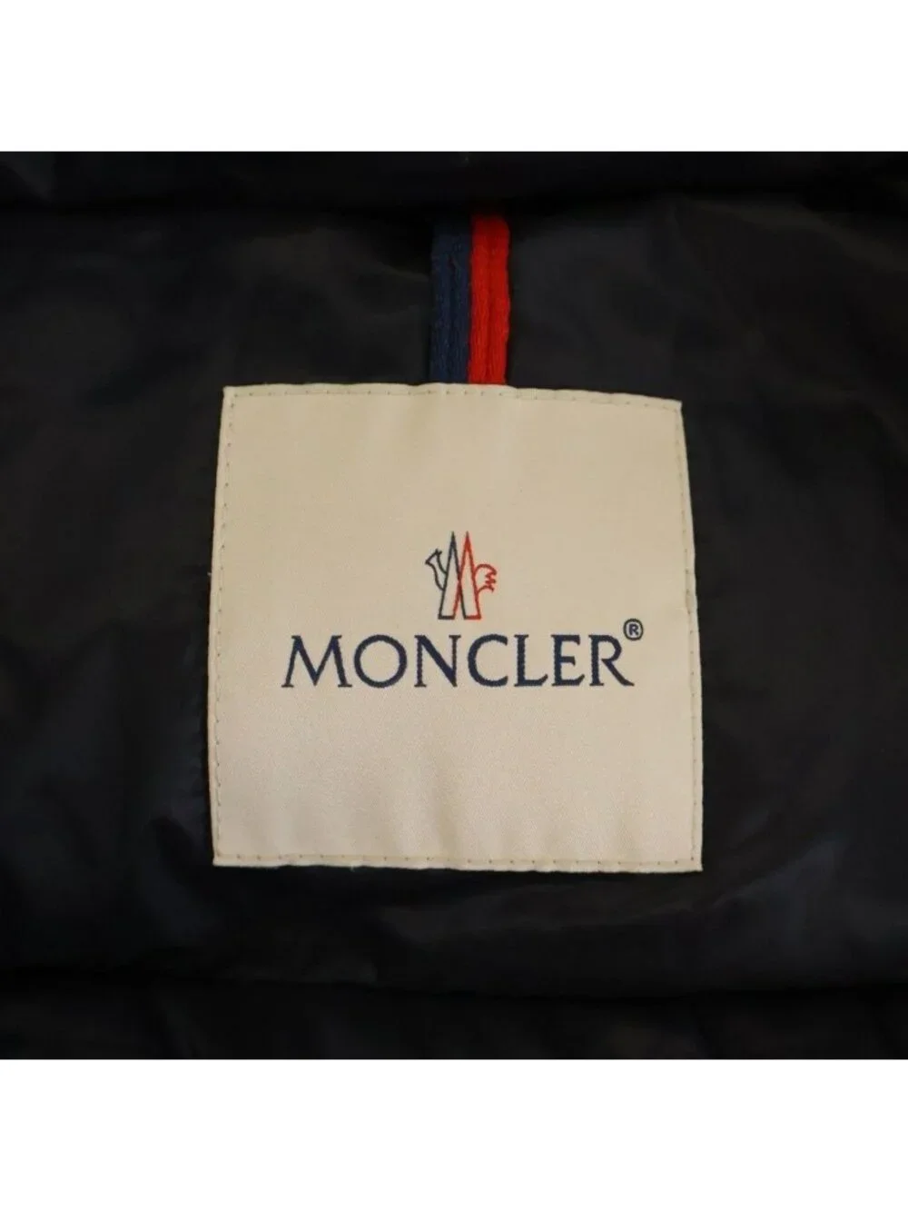 Moncler Sovex Down Vest Contrast Navy